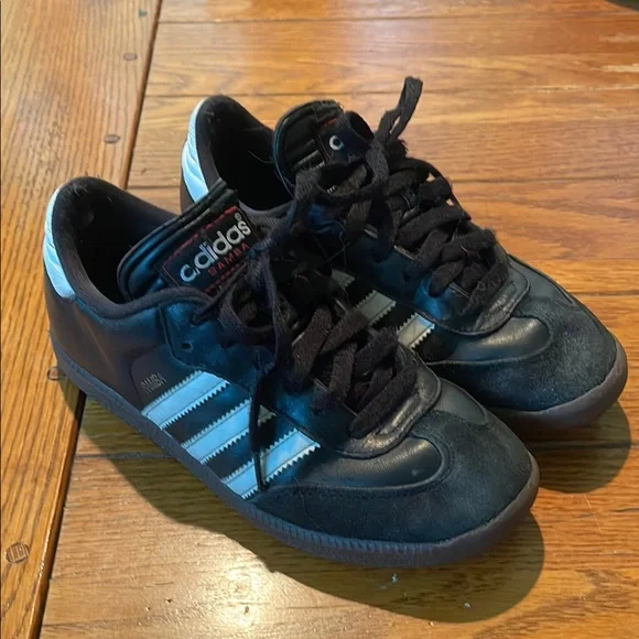 adidas gazelle silver green womens adidas Youth Samba Soccer Shoes main image 0